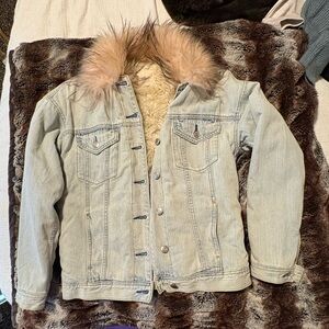 American Eagle Outfitters Faux Fur Collar